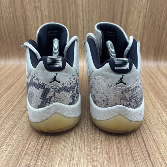 Air Jordan 11 Retro Low Light Bone Snakeskin Men’s Size 9.5 CD6846-002 Sneaker - Picture 5 of 12